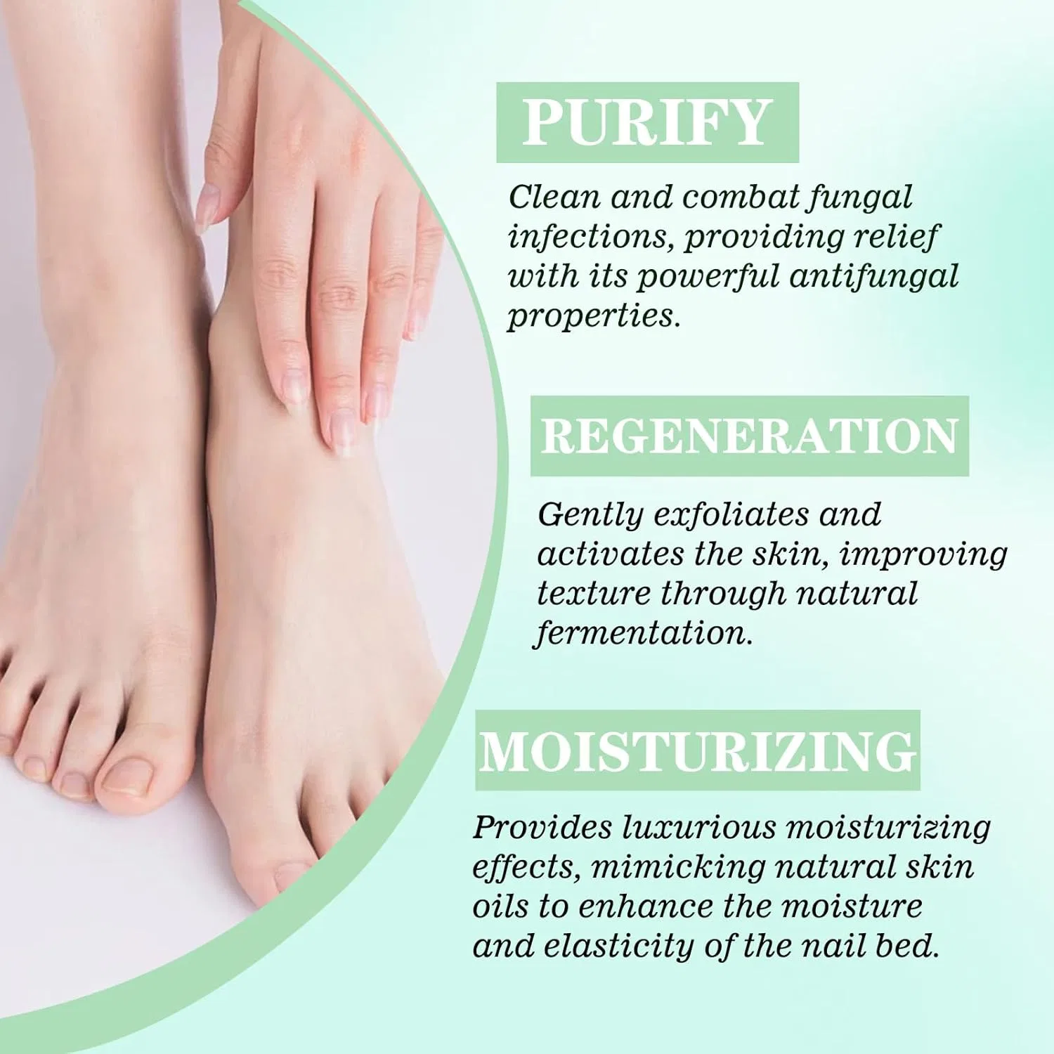 Гель для ухода за ногтями «Nagelpilz Nail FungusTreatment» от Dermafix ‎Ailisk, 2Pcs — фото 4