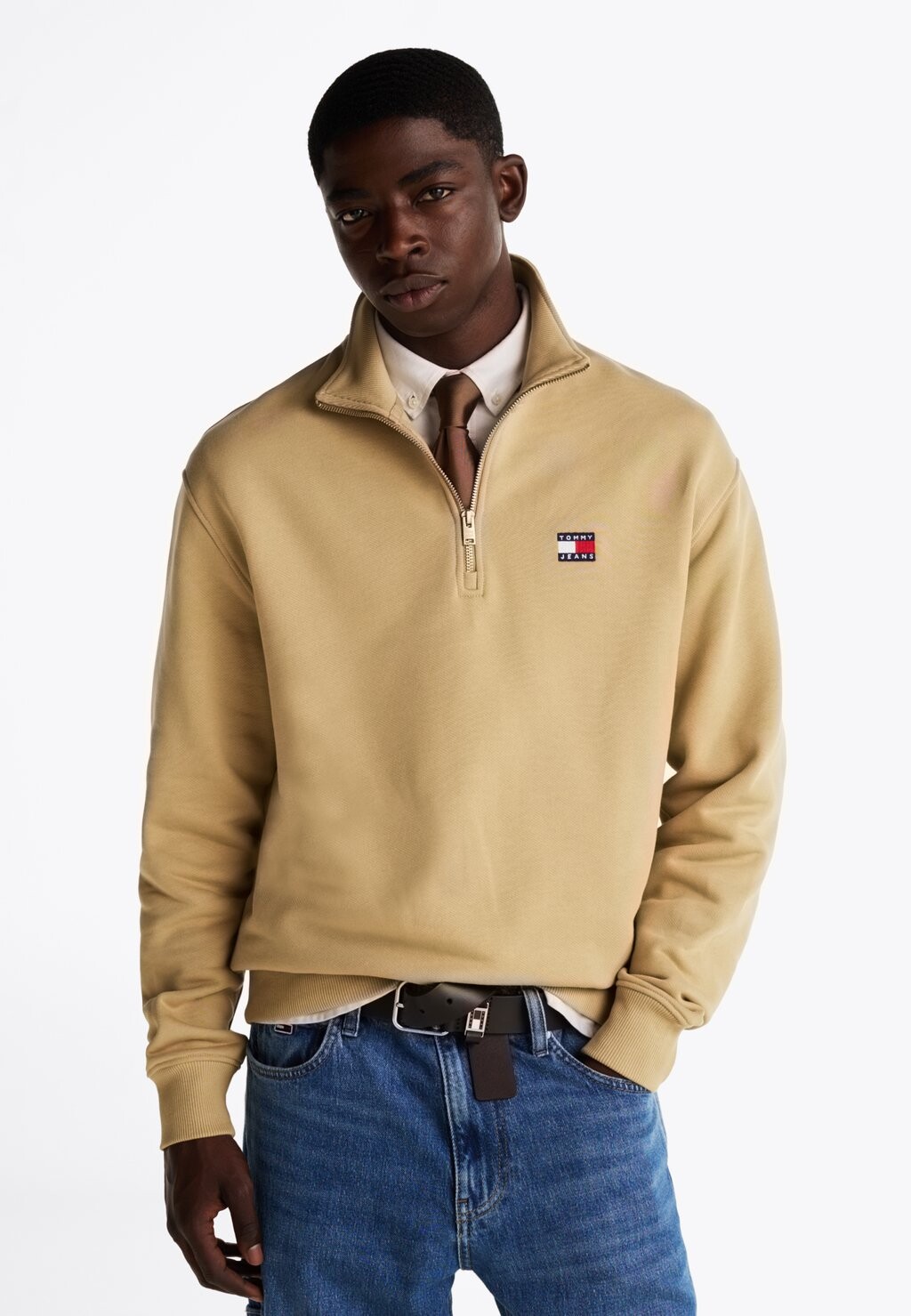 

Толстовка Tommy Jeans, бежевый