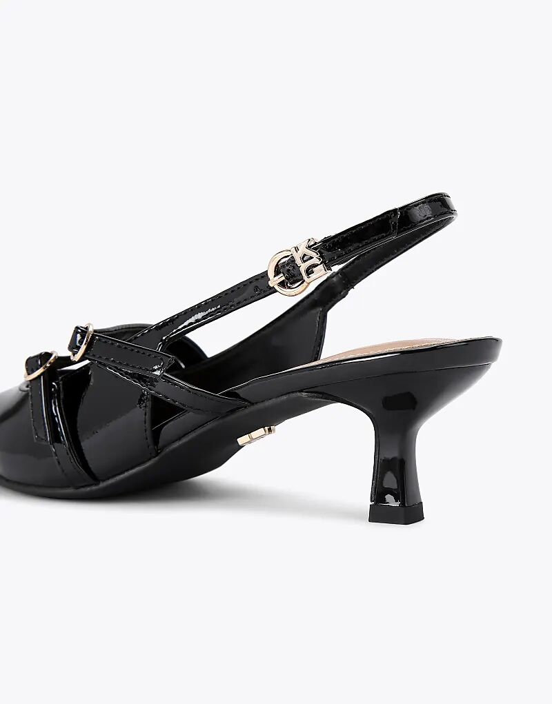 Туфли на каблуке KG Kurt Geiger Sienna черного цвета — фото 4