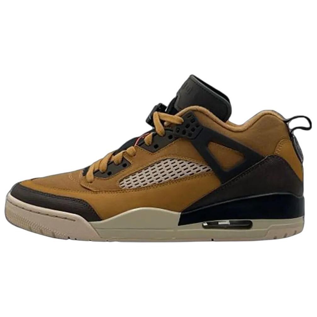 

Кроссовки Jordan Spizike Vintage Basketball Shoes Unisex Low-top Brown/black/beige, коричневый