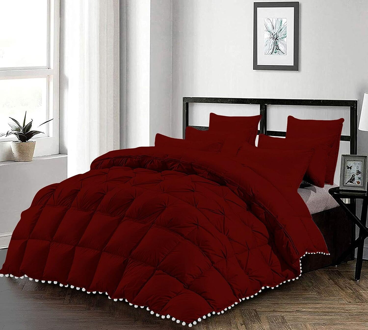 

Комплект одеял с помпонами D.N.G. Beddings