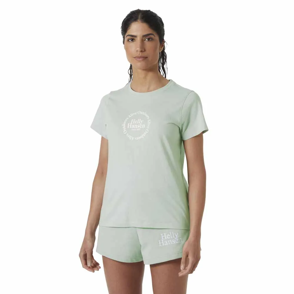 

Футболка с коротким рукавом Helly Hansen Core Graphic 2.0, зеленый