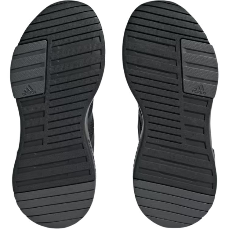 RACER TR23 Противоскользящие износостойкие низкие детские кроссовки Black Kids' Adidas — фото 4