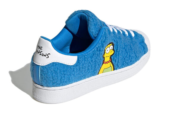 Кроссовки x the simpsons marge superstar кроссовки Adidas, белый — фото 4