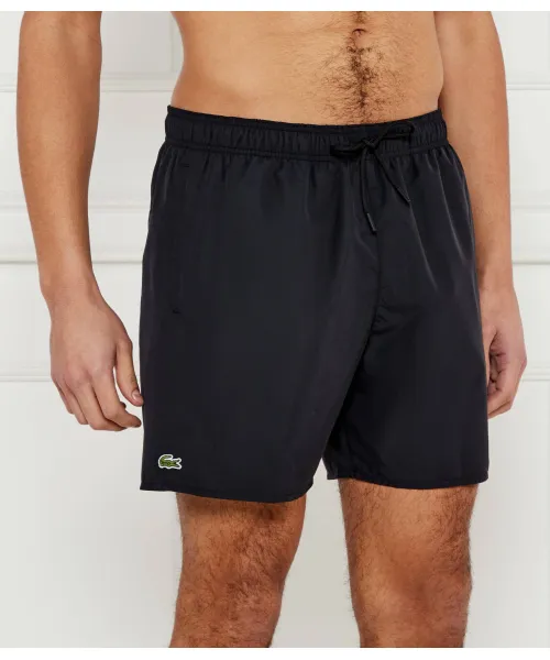

Пляжные шорты Regular fit Lacoste, черный
