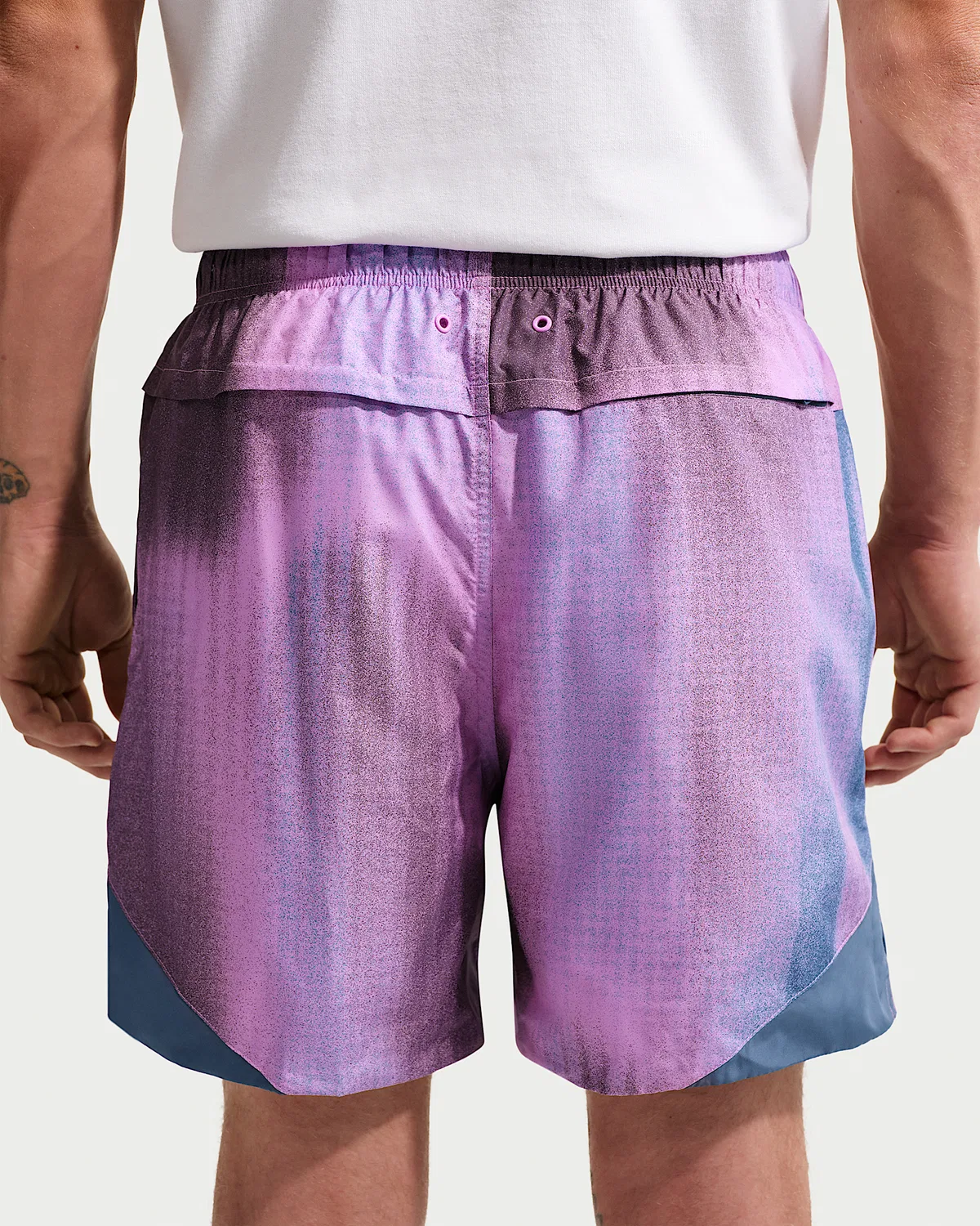 Мужские легкие шорты Nike Windrunner "Sunset", Light Magenta/White — фото 3