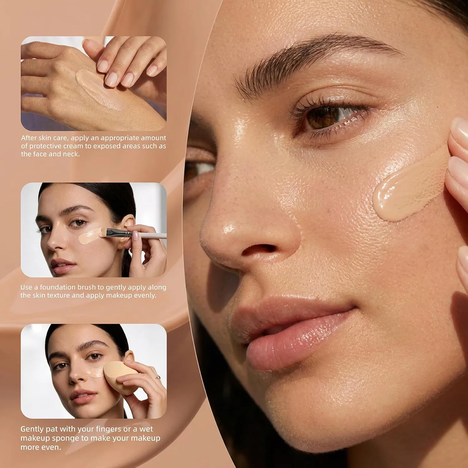 Тонирующий солнцезащитный флюид Daily Tinted Fluid Sunscreen SPF 40, 50 мл Dongcill — фото 3