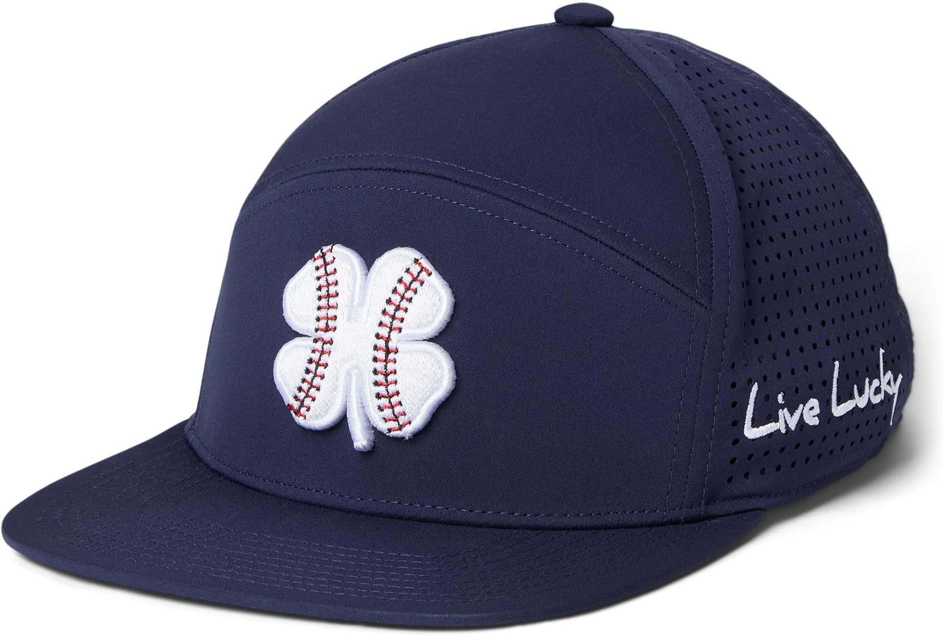 

Бейсболка Black Clover Fastball Adjustable Hat, цвет Navy Hat/3d Baseball Clover