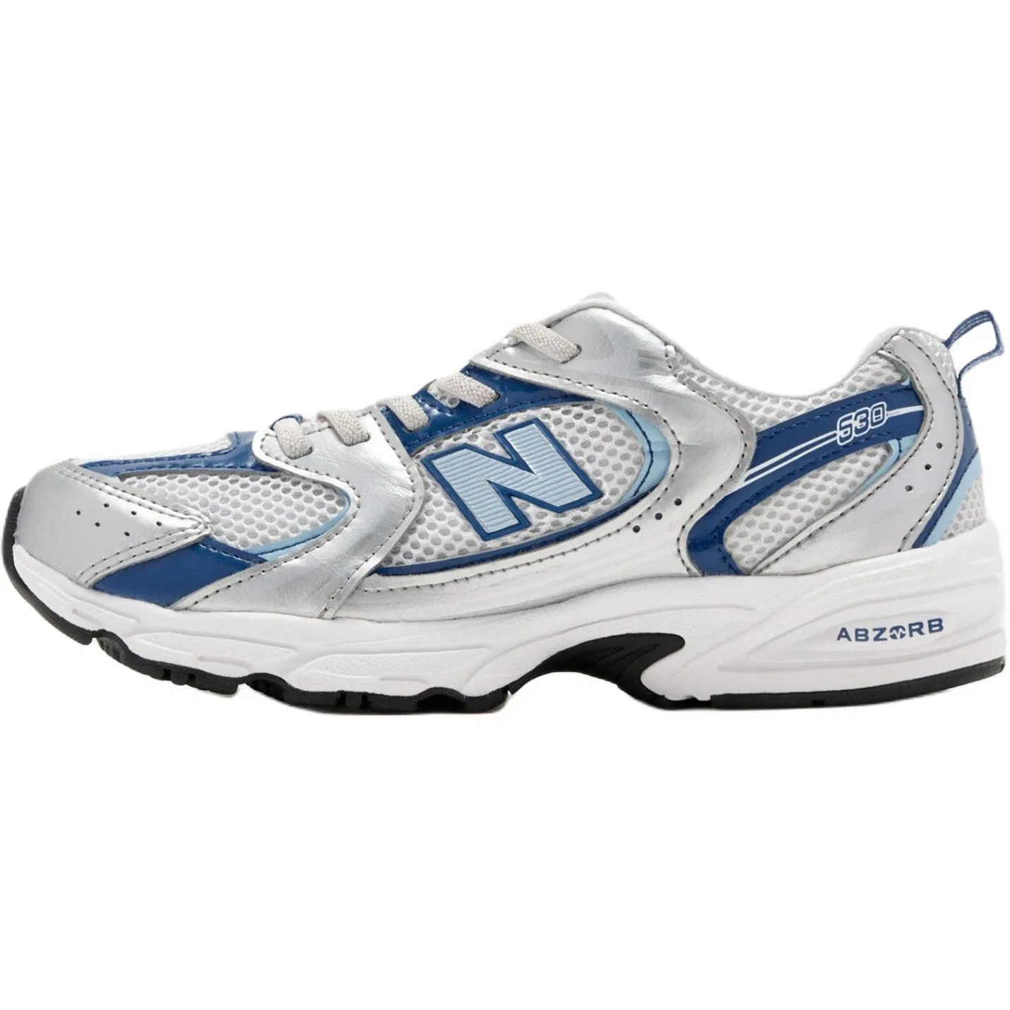 Кроссовки беговые на низком подъеме New Balance 530 Silver White