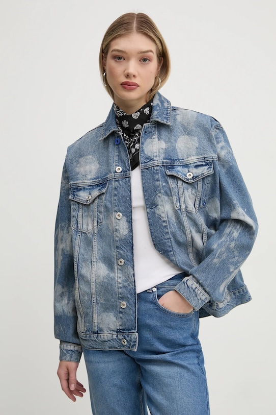 

Джинсовая куртка Karl Lagerfeld Jeans, синий