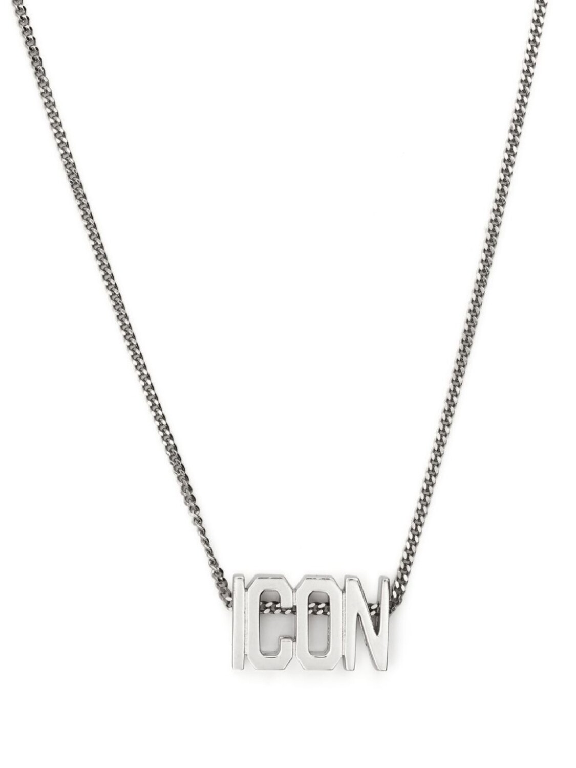 

Ожерелье с подвеской Icon Dsquared2, серебряный