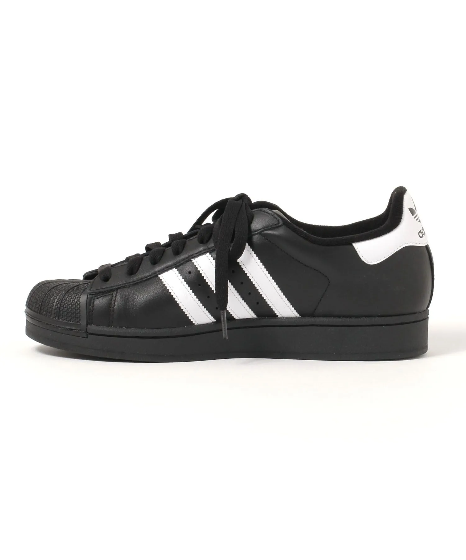 Мужские кроссовки из натуральной кожи SUPERSTAR 2 adidas белые — фото 2