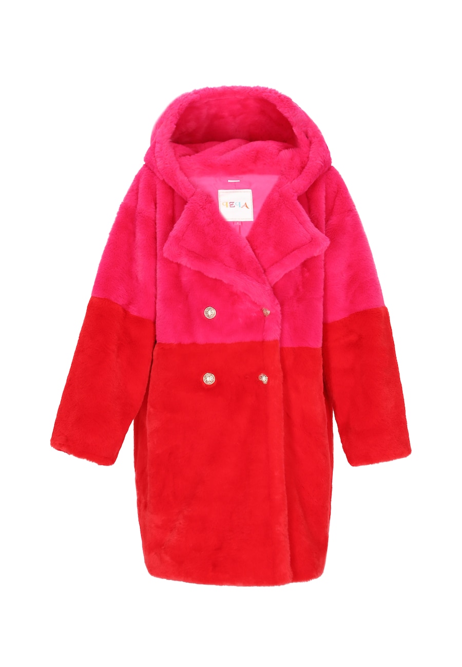 

Пальто межсезонное IZIA, фуксия/красный