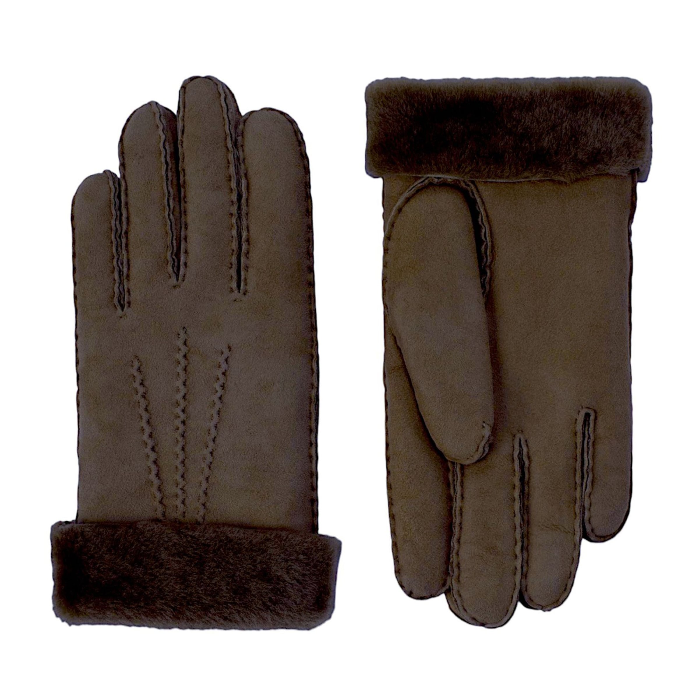 

KESSLER Перчатки Full Finger 'Ilvy' в темно-коричневом цвете