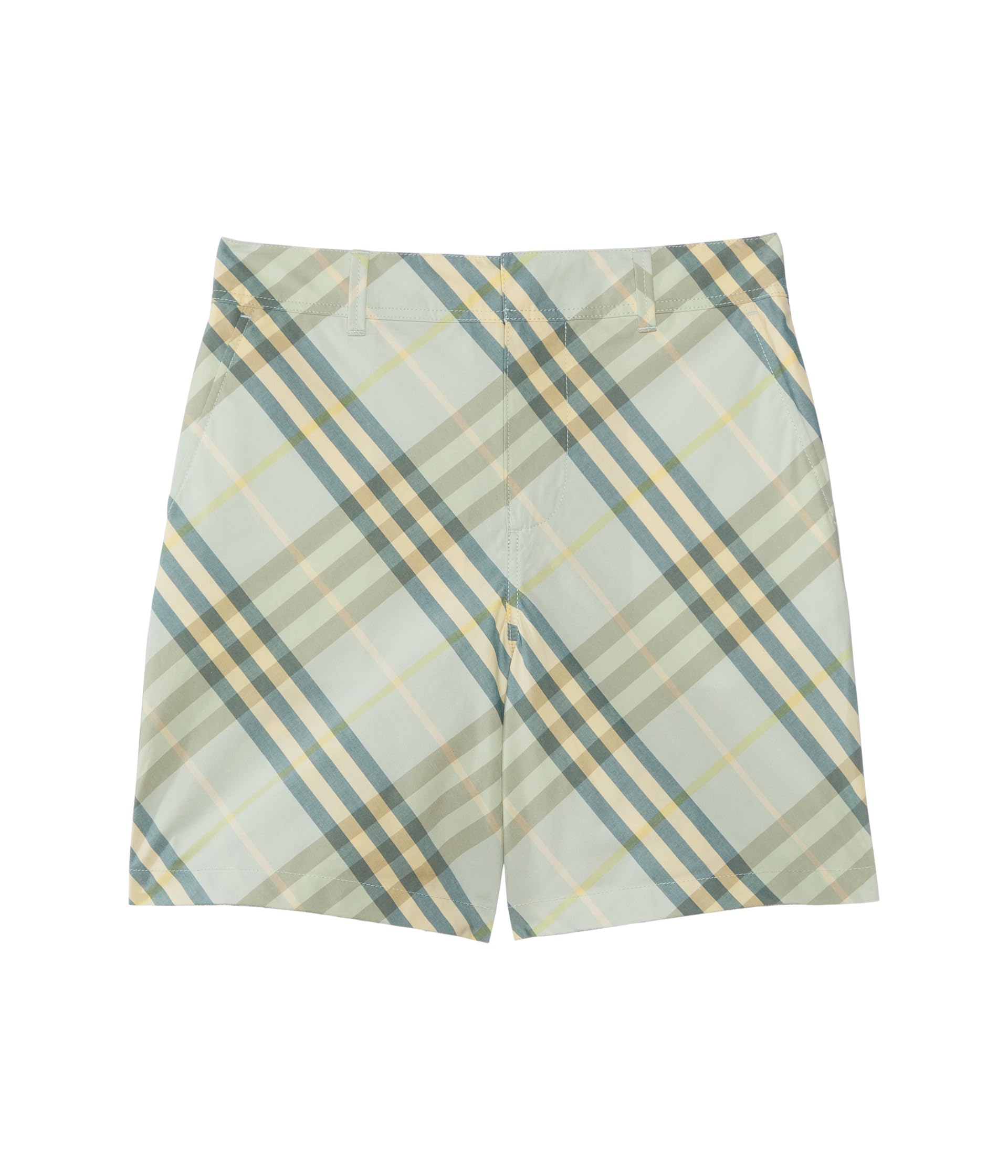 

Шорты Burberry Kids Oscar Check Shorts, цвет Breeze IP Check