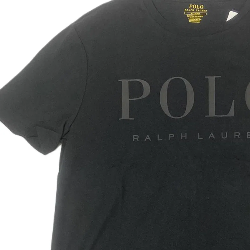 Футболка мужская Black Polo Ralph Lauren — фото 2