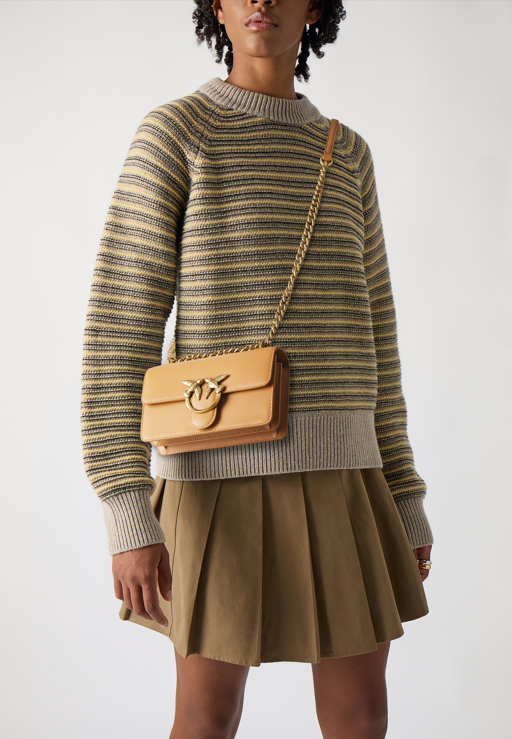 

Сумка через плечо LOVE ONE MINI - Across body bag Pinko, кремовый