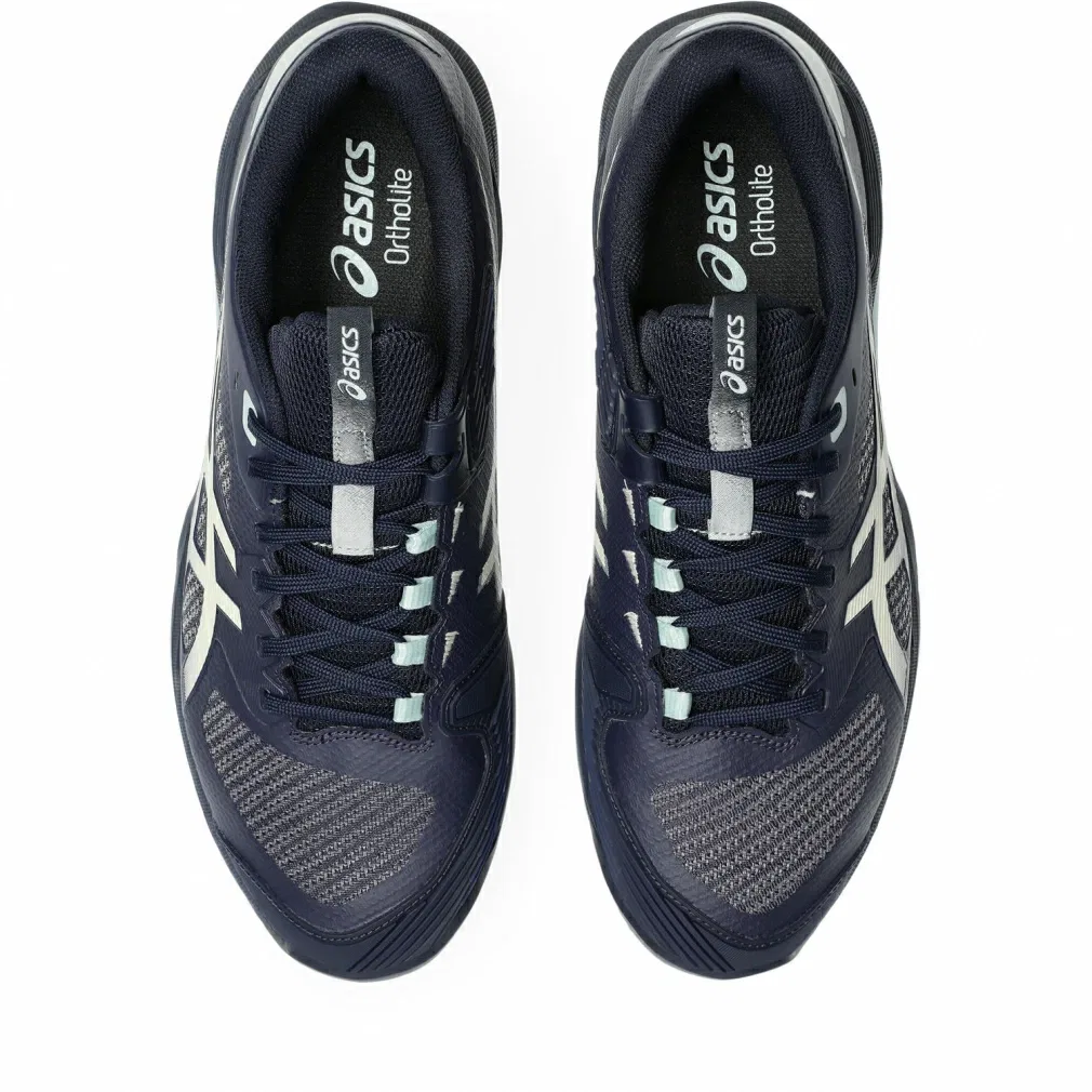 Мужские теннисные кроссовки «Solution Speed FF 4 OC» от ASICS, Dark Blue — фото 4