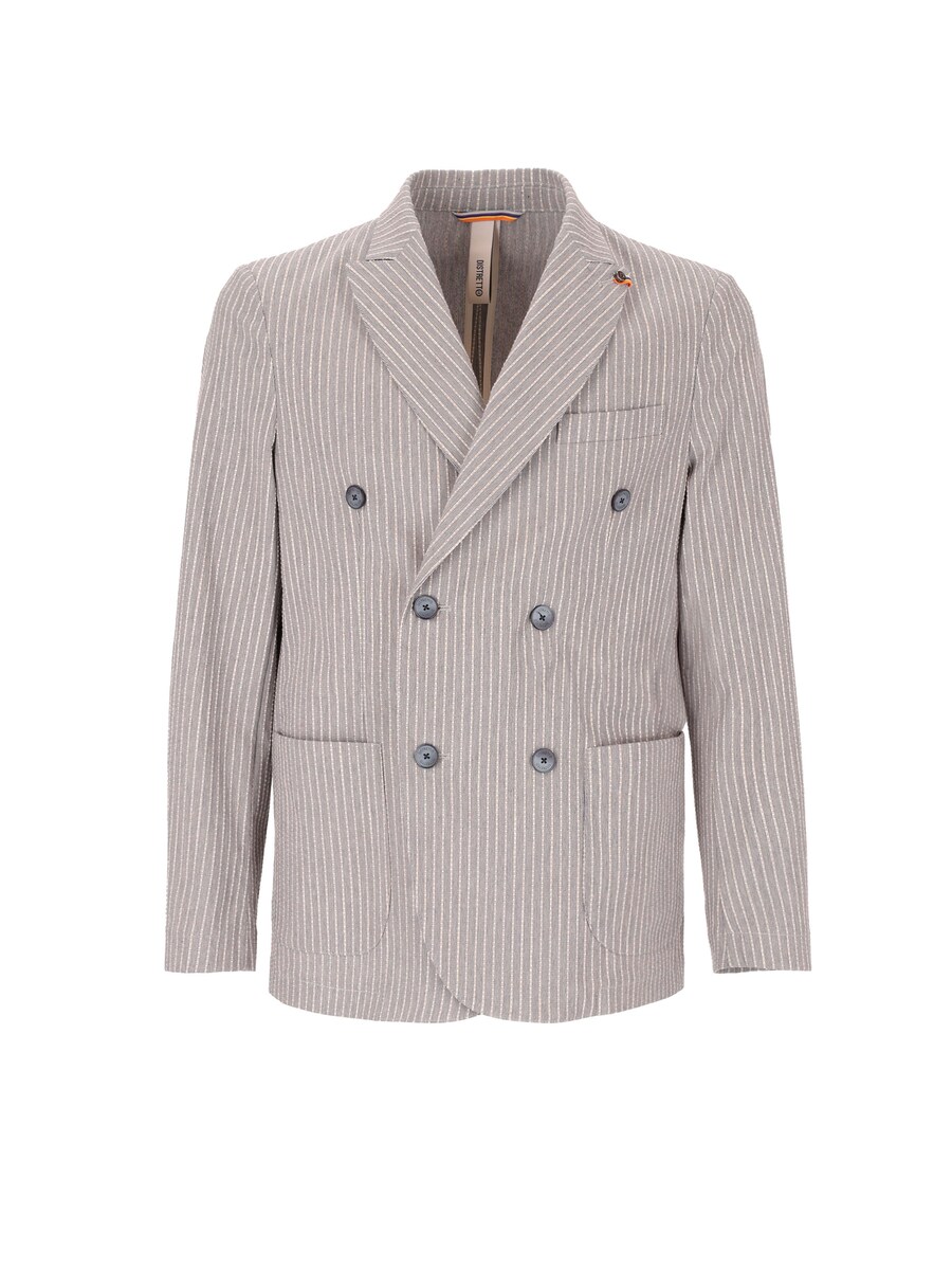 

Пиджак стандартного кроя Distretto12 Tajo, серый