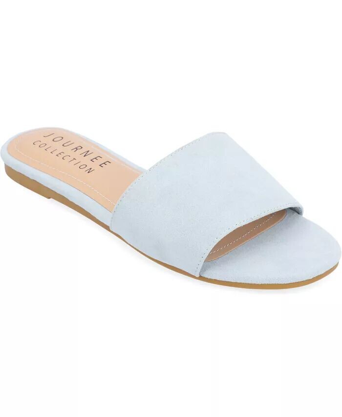 Женские сандалии Kolinna Slip On Flat Journee Collection, синий