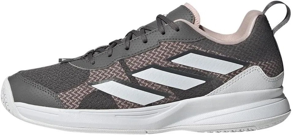 Кроссовки теннисные adidas Avaflash, белый, Sandy Pink/White/Sandy Pink — фото 3