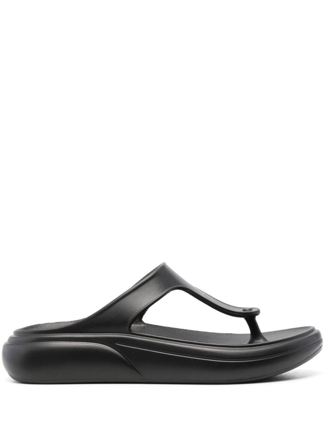Stuart Weitzman шлепанцы с открытым носком, черный