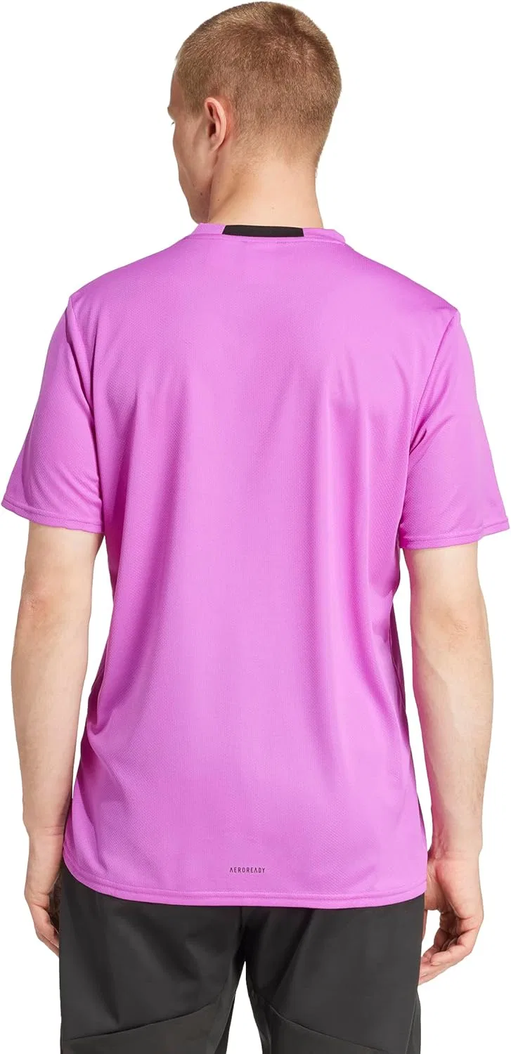 Футболка Adidas Designed 4 Movement, фиолетовый — фото 3