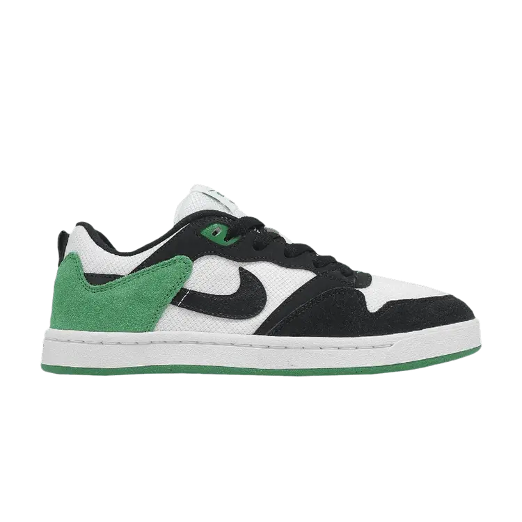 

Кроссовки Nike Alleyoop SB GS, White Black Classic Green