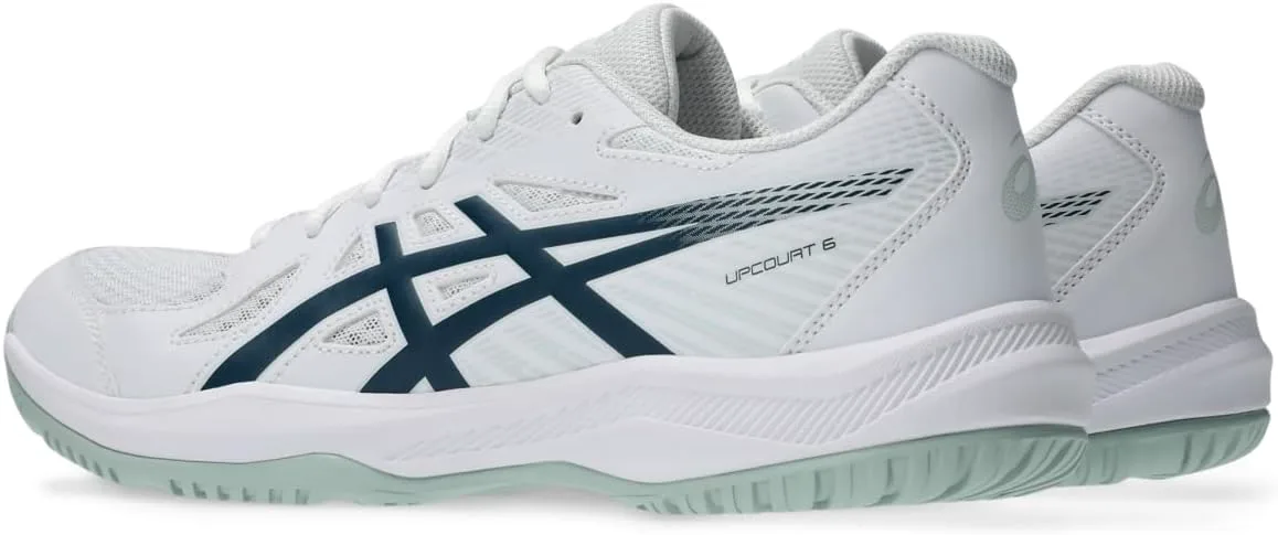 Волейбольные кроссовки Asics Men's Upcourt 6, белый — фото 3