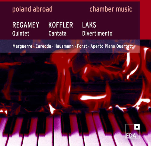 

CD диск Regamey / Koffler / Laks: Quintet for Clarinet Bassoon Violin Cello