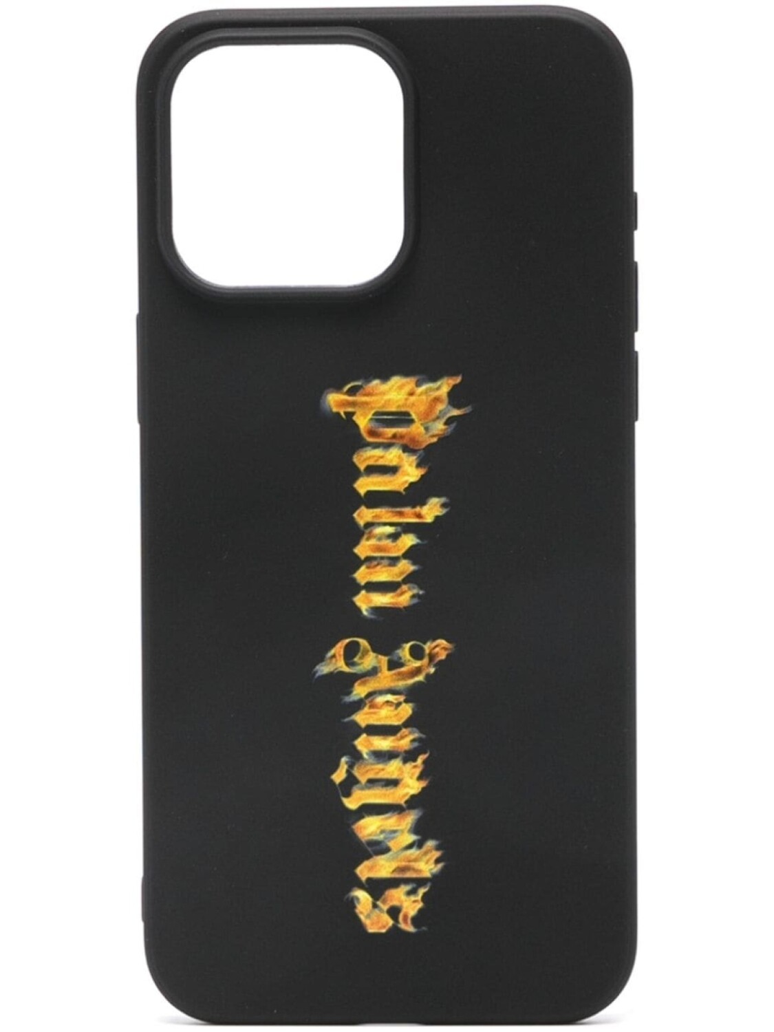 

Palm Angels чехол для iPhone 15 Pro с принтом Burning Logo, черный
