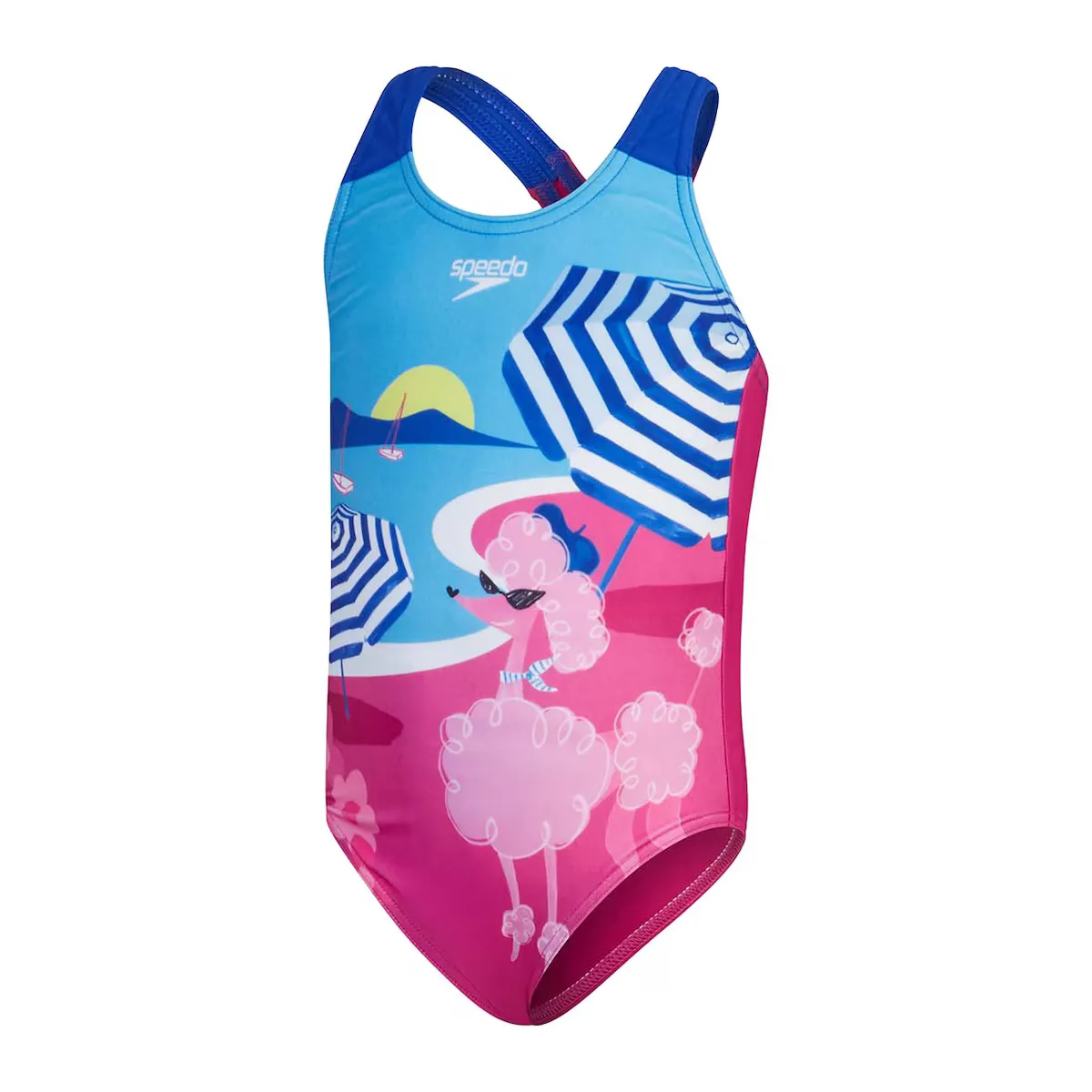 

Купальник Speedo Infant Girls с цифровой печатью, синий