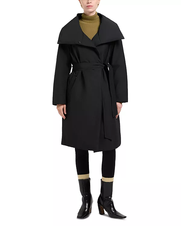 

Длинное пуховое пальто Lonsdale Moose Knuckles, черный