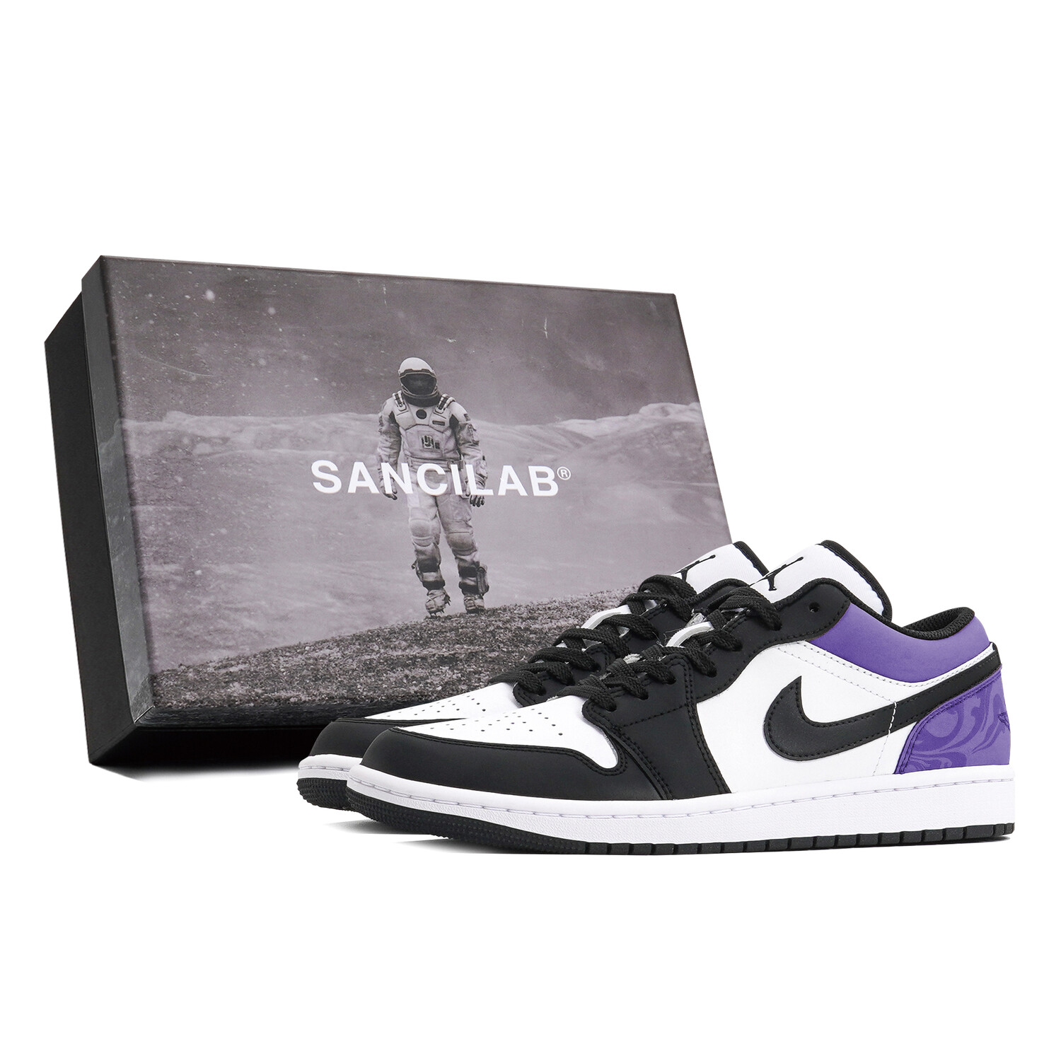 

Jordan Air Jordan 1 винтажные баскетбольные кроссовки мужские, Purple
