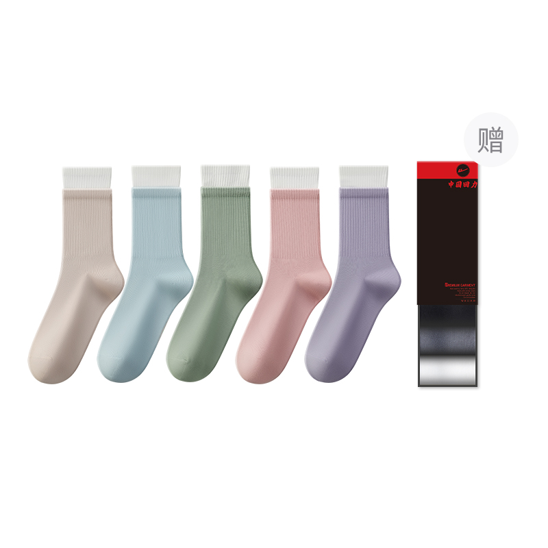 

Гольфы Warrior, женские, 5 пар, Light Purple, Light Apricot, Light Blue, Light Pink, Green[5 Pack]