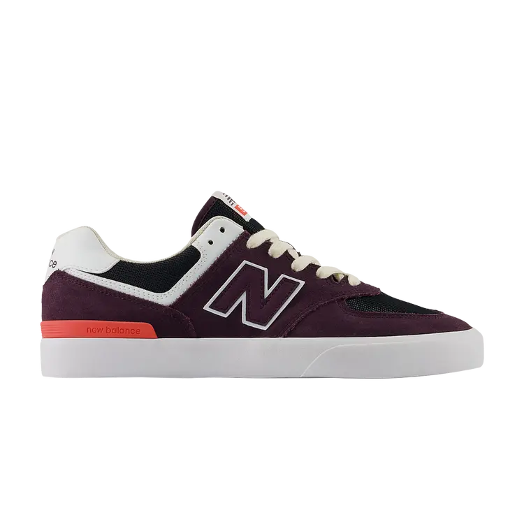 

Кроссовки Numeric 574 Vulc, цвет Plum Brown White