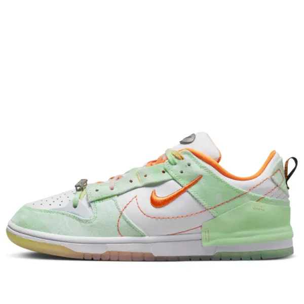 Кроссовки dink low destroy 2 Nike, белый