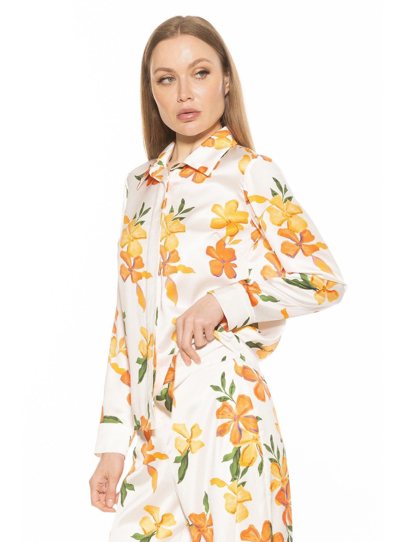 

Рыжая блузка ALEXIA ADMOR, цвет ivory floral