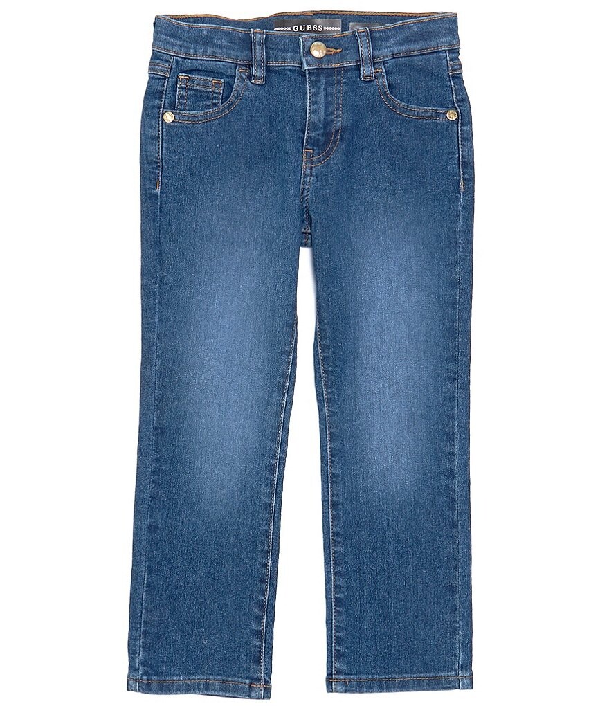 

Джинсы Guess Little Boys 2T-7 Core из эластичного денима, синий