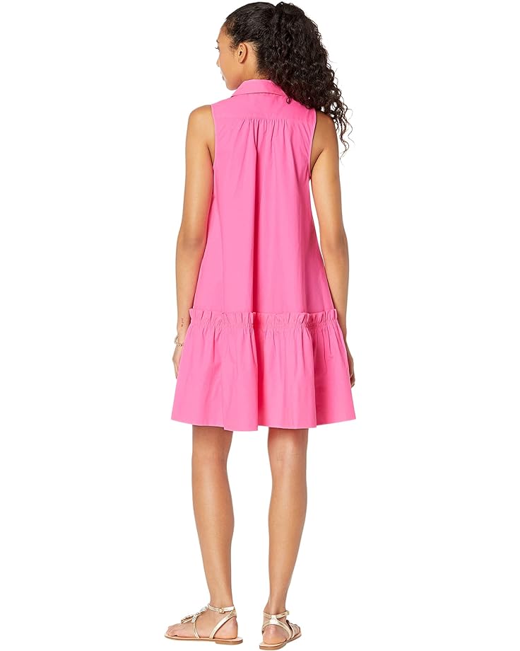 

Платье Lilly Pulitzer Caylinn Stretch Cotton Dress, цвет Pink Isle