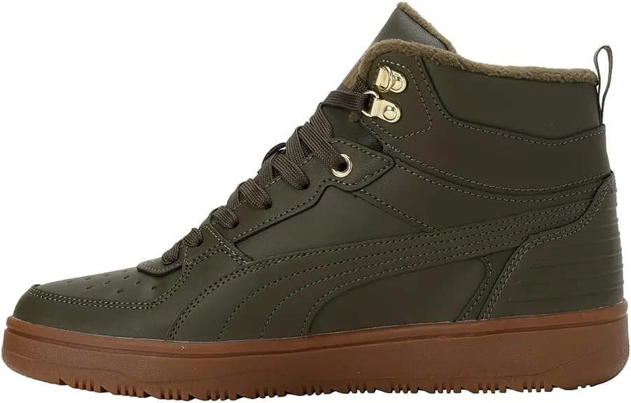 Кроссовки унисекс Rebound Rugged Puma, золотой/оливковый — фото 2