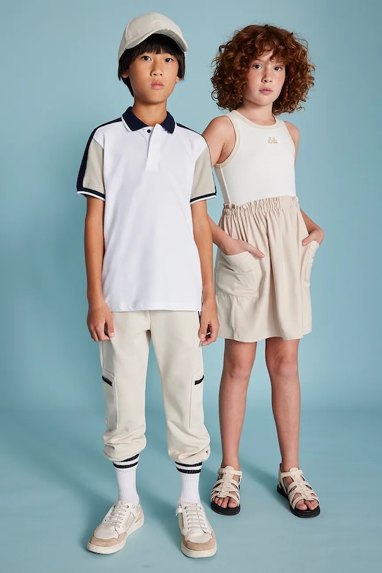 

Детские спортивные брюки Mayoral, бежевый