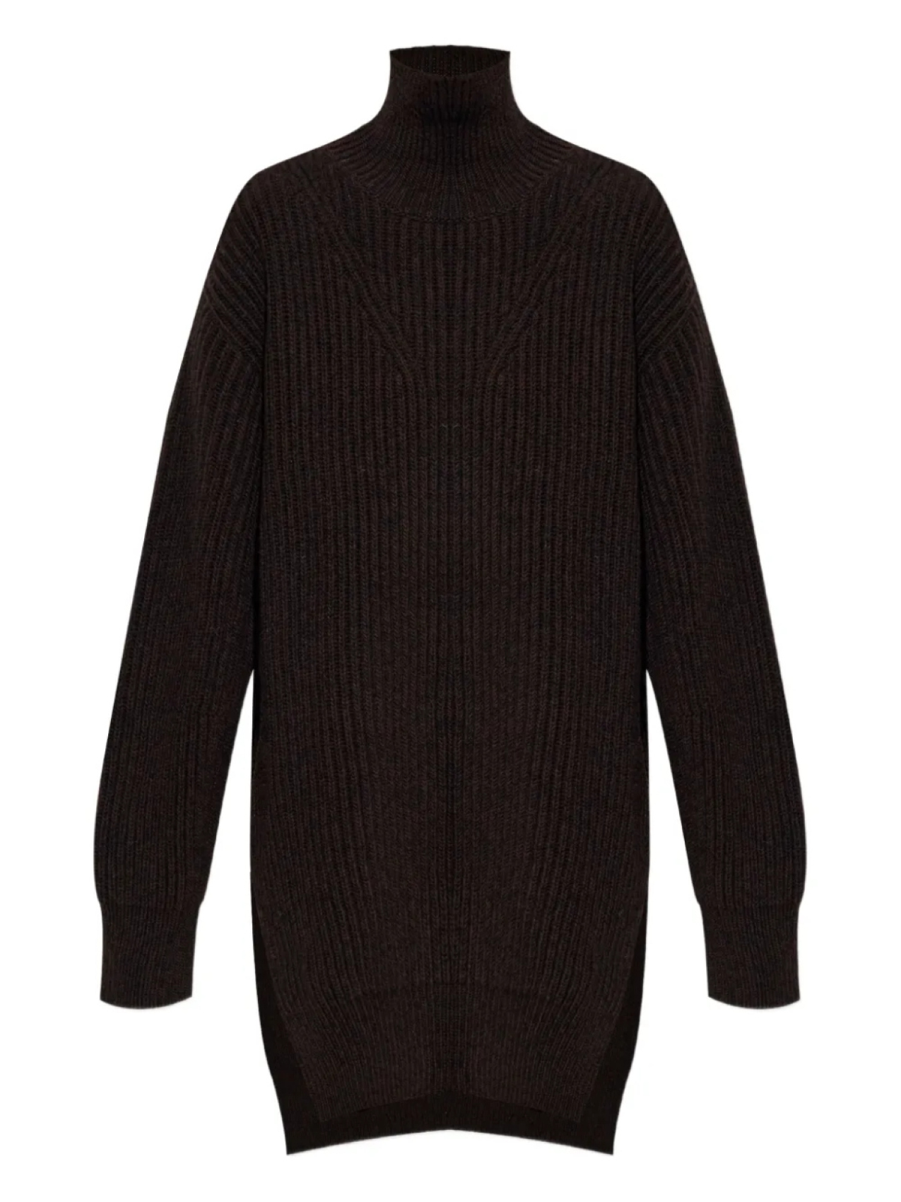 

Водолазка в рубчик Jil Sander, коричневый