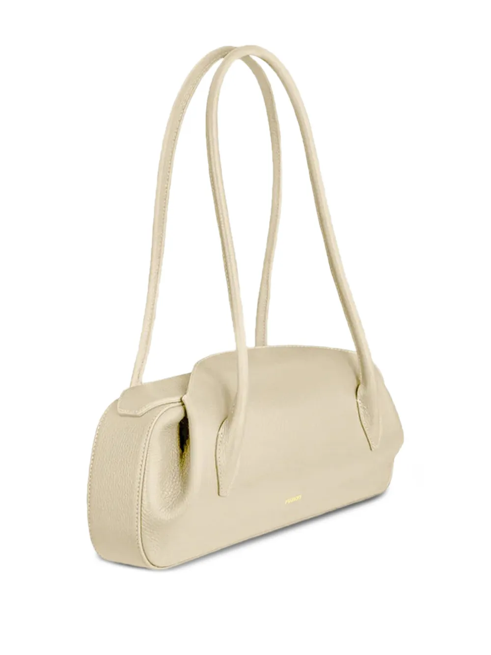 

Мини-сумка Oyster из кожи на плечо Yuzefi, нейтральный