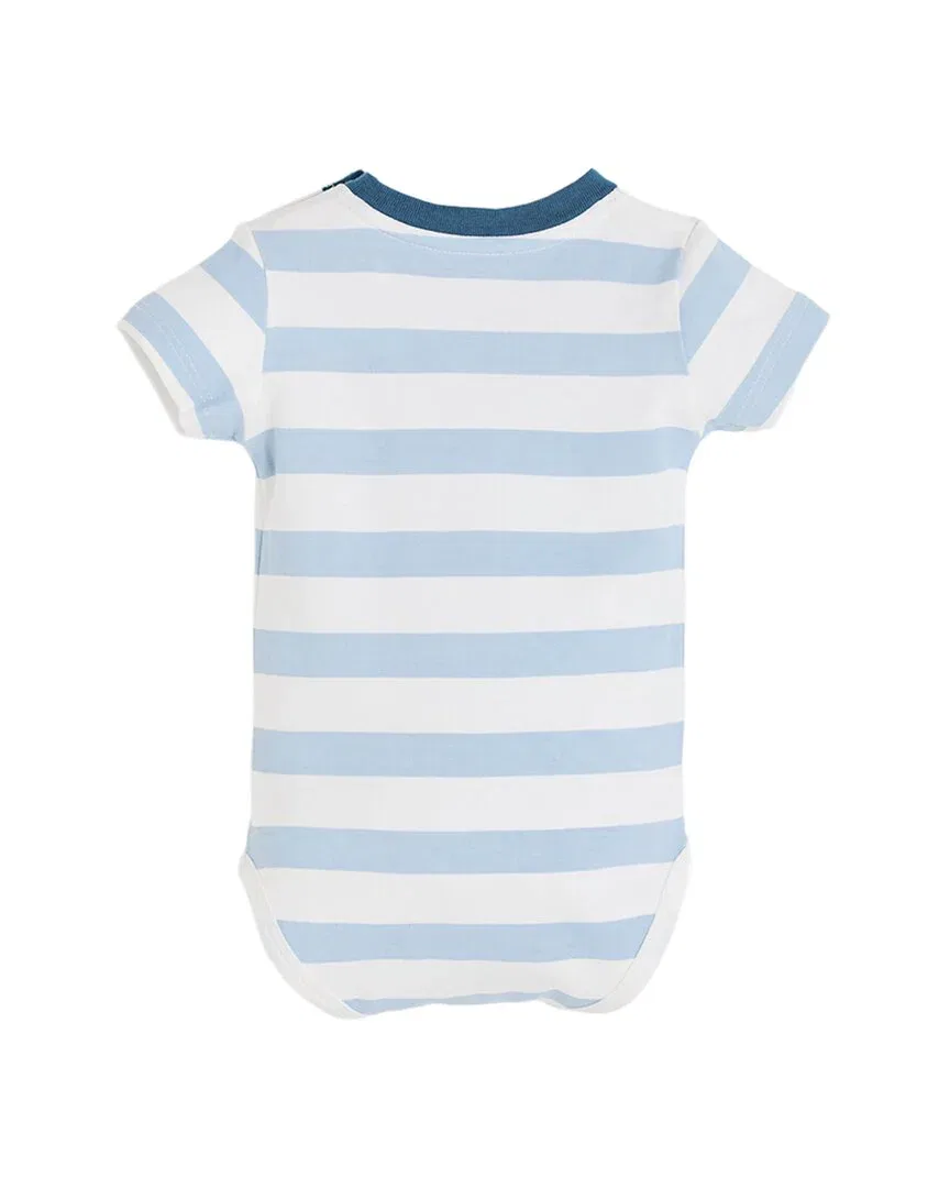 Полосатый боди Babycottons, Multi — фото 2