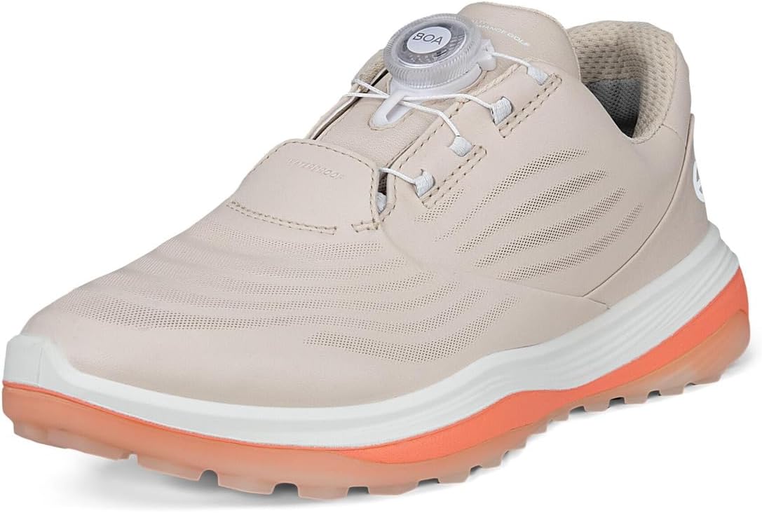 Кроссовки ECCO Golf LT1 BOA Hybrid Waterproof, цвет Limestone
