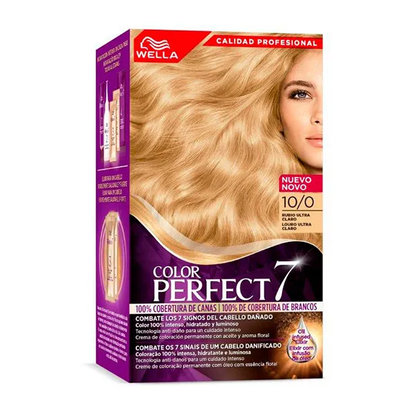 

Перманентное окрашивание Tinte Color Perfect Color Perfect 7, цвет rubio ultra claro