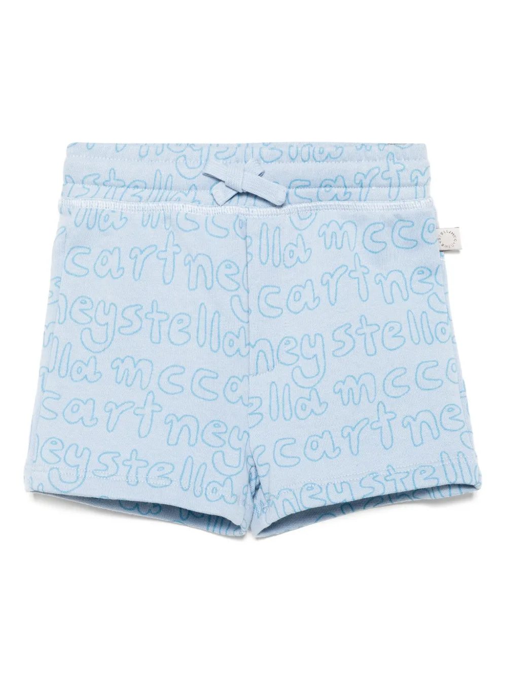

Шорты с логотипом Stella McCartney Kids, синий