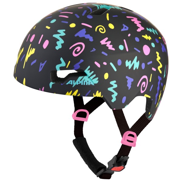 

Детский хакни - велосипедный шлем Alpina, черный