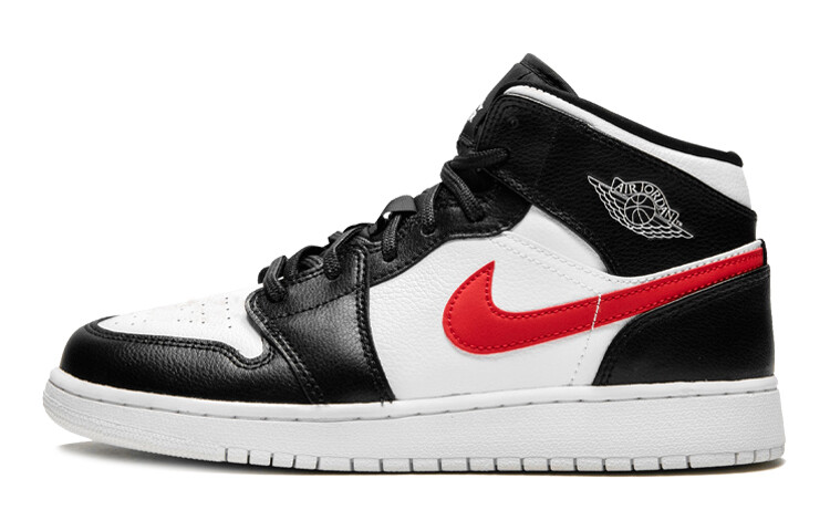 

Кроссовки Jordan 1 Retro Mid GS Multi-Color Swoosh